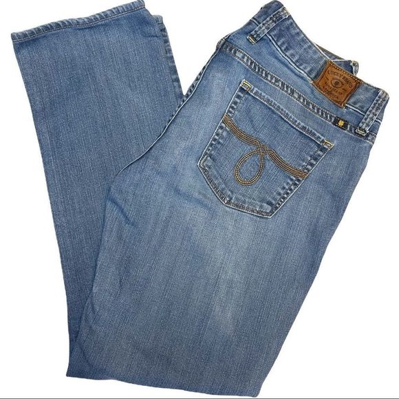 Lucky Brand Denim - Lucky Brand Lola Straight Denim Jeans Size 10R/30
